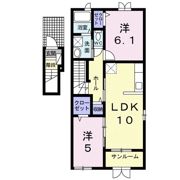 ワン・シェダー K・Hの間取り画像