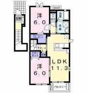 ベルグランの間取り画像