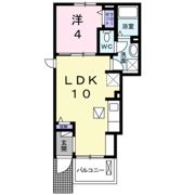 エレガントヴィエⅦの間取り画像