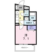 ヴァンソレイユの間取り画像