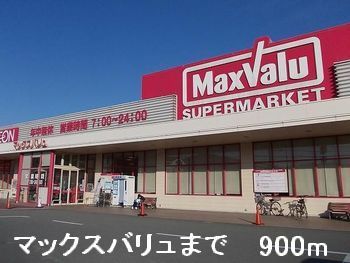 近くのマックスバリュまで900m（徒歩12分）