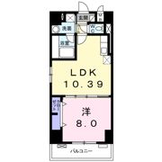 スカイブルーレジデンス横浜の間取り画像