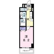スカイブルーレジデンス横浜の間取り画像