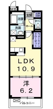 ベル ディーアの間取り画像