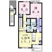 Lupicon Yabaseの間取り画像