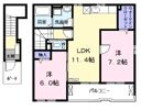 グレース小碓の間取り画像