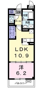 綱島イーストベースの間取り画像