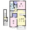 ラメールBの間取り画像