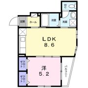 リンデ落合の間取り画像
