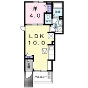 ウィット ノーブル Bの間取り画像