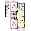 ティータウン レガーロ Bの間取り画像