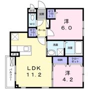 CALM覚王山の間取り画像