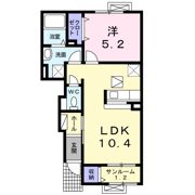 ラルーチェの間取り画像