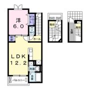 アルコバレノの間取り画像