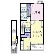 グランディール・シュンの間取り画像