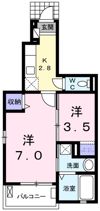 メゾン・ド・αの間取り画像