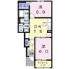 サンビレッジ 和の間取り画像