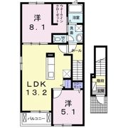 ラスパシオ Aの間取り画像