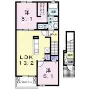 ラスパシオ Aの間取り画像