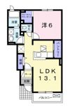 プリムローズ Ⅱの間取り画像