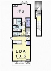 フォンテーヌの間取り画像