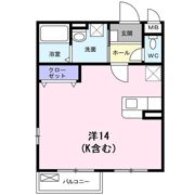 メゾン都Ⅰの間取り画像