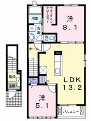 A．S．T サニーAの間取り画像