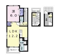 ガーデン パレス Ⅲの間取り画像