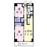 ピオニーの間取り画像