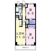 ピオニーの間取り画像