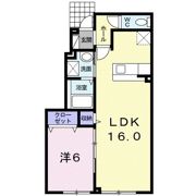 Lishel大麻Ⅱの間取り画像