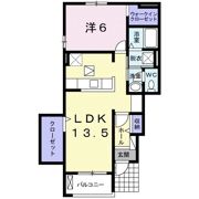 エレガンテ カーサ Mの間取り画像