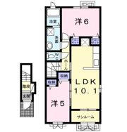 ベル ボニータ Ⅱの間取り画像