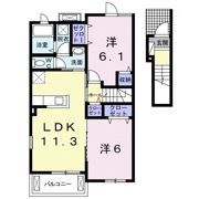 エテルネルⅠの間取り画像