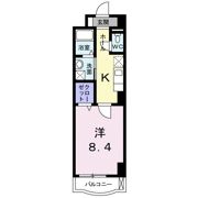 クレアール 京町の間取り画像
