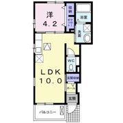 TソネットⅠの間取り画像