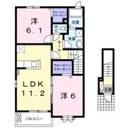 ミッド ヴィラⅡの間取り画像
