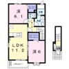 ミッド ヴィラⅡの間取り画像