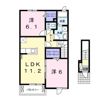 ミッド ヴィラⅡの間取り画像