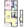 Kの間取り画像