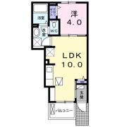 ライオンハートAの間取り画像