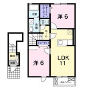 サン・プロムナードの間取り画像