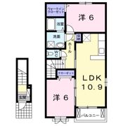 ヴェスティートⅡの間取り画像