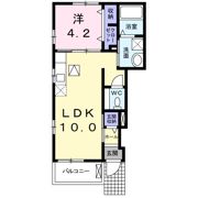 ソレイユの間取り画像