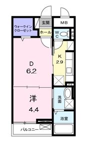 ヴィチーノ アル ポンテの間取り画像