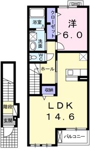 グランジュテⅢの間取り画像