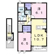 Le・chanvreⅡの間取り画像