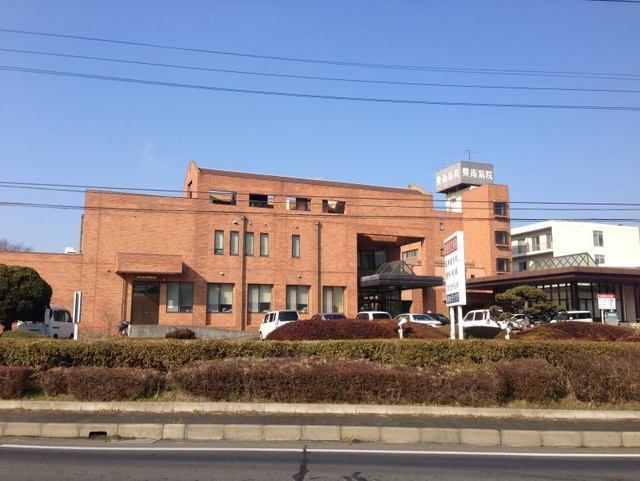 近くの県南病院まで550m（徒歩7分）