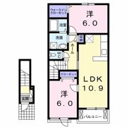 リヴィエールⅡ Bの間取り画像