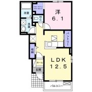 ミッテ・クラール Ⅰの間取り画像
